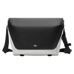 inateck磁吸扣斜挎包大容量男士单肩包14英寸电脑邮差包相机收纳