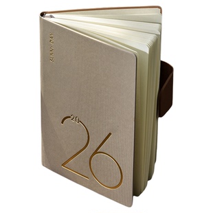 文创艺2026年新款日程本工作计划表一周两页weekly周计划本时间管理日记事本a5效率手册礼盒套装定制可印logo