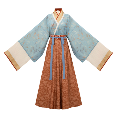 春夏汉服晋制交领交窬裙