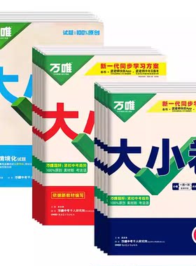 2027万唯大小卷初中同步试卷