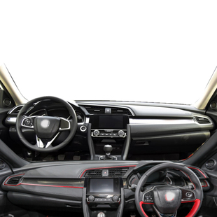 适用Honda本田CIVIC思域TYPE R FK8 FC1 FK7仪表台避光防滑垫右驾