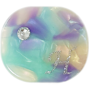 InTheCase 8色字母定制手机支架醋酸板水钻粘贴气囊折叠磁吸底座