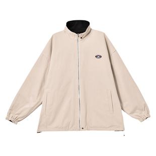 GOGOSOON外套男新款2025春秋夹克日系双面穿青少年感帅气潮牌潮流