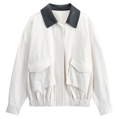 OUTCiRCS拼皮工装感廓形夹克