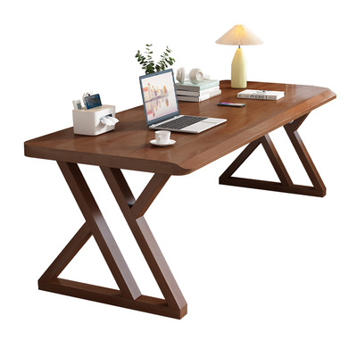 电脑桌台式家用卧室长条办公桌