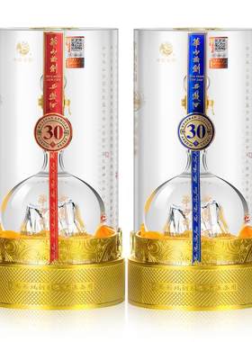 华山论剑西凤酒30年45度55度