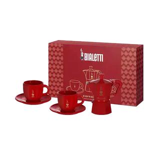 【官方正品】bialetti比乐蒂节日限定摩卡壶咖啡壶户外套装礼盒