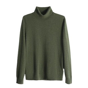 Mind Bridge半高领毛衣男2024秋冬新款内搭绵羊毛打底针织衫上衣