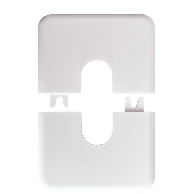 燃气暖气斜管遮挡分体热水器盖板