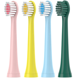 萌瑟适配Bair/拜尔K7儿童声波电动牙刷头K8K3软毛K9/K6替换头A3A5