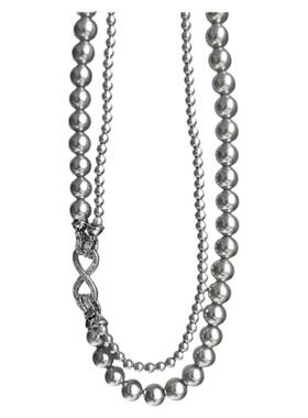 一款多戴项链可拆分叠戴毛衣链小众轻奢气质锁骨链女极光人造珍珠