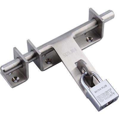 澜顿304不锈钢木门家用大门锁扣