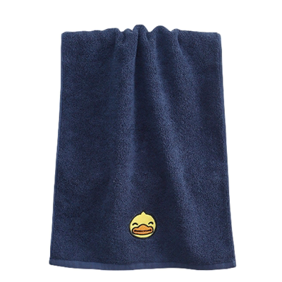 小黄鸭刺绣洗脸毛巾纯棉