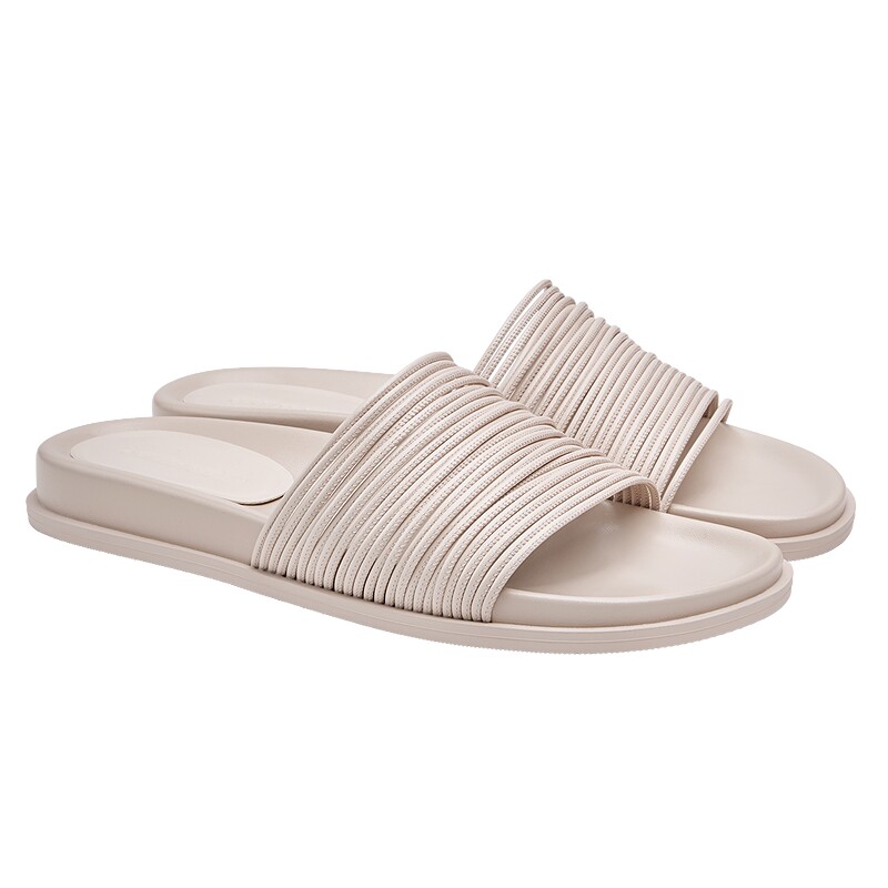 CHARLES&KEITH26女鞋CK1-70580294时尚细带平底拖鞋休闲凉鞋