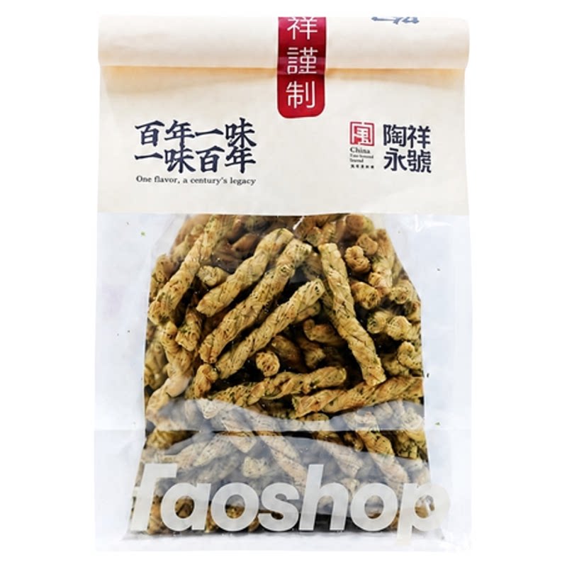 陶永祥海苔小麻花240g大包装酥脆