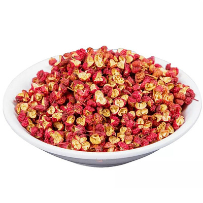 泡脚花椒四川红花椒花椒粒头茬大红袍干红非食用麻椒特麻精选花椒