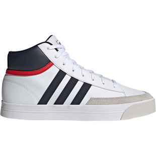 Adidas/阿迪达斯官方正品RETROVULC MID男子系带运动板鞋H02462