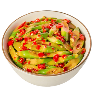 辣二婶酸辣笋尖嫩笋下饭菜开胃菜江西特产剁椒小笋辣椒酱咸菜酱菜