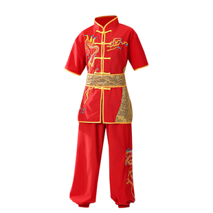 儿童武术服练功表演服刺绣中小学生运动会团队太极竞赛比赛演出服