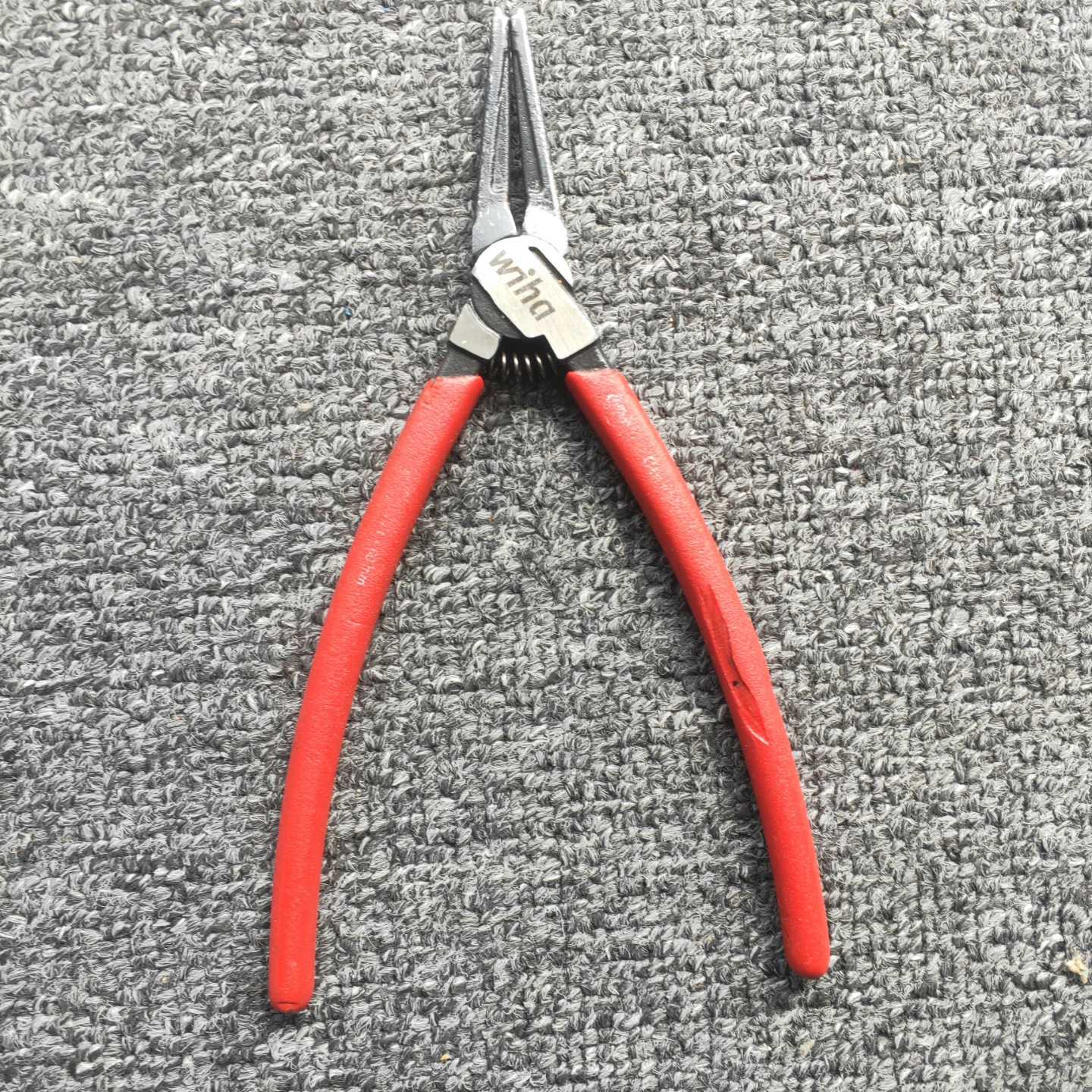 德国Wiha威汉 精密直嘴内卡簧钳 进口二手工具