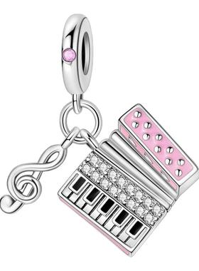 原创新品串珠铜镀银DIY手串潘家珠子指甲油吊饰人物与生活系列