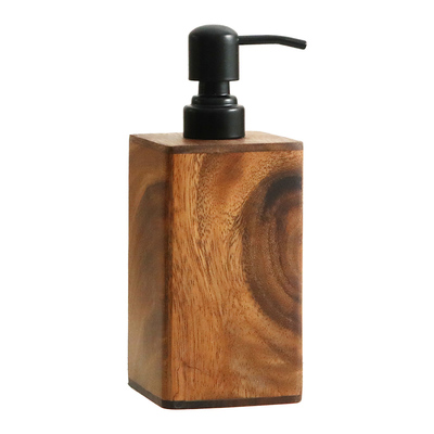 复古胡桃木分装瓶浴室宾馆酒店轻奢洗手液按压式乳液瓶皂液器空瓶
