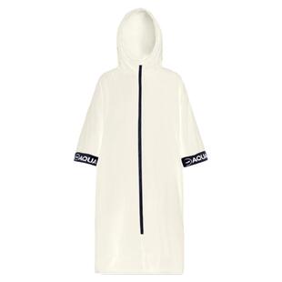 安泊来游泳冬训浴袍男女款速干浴巾加厚防风防寒保暖长袖潜水斗篷