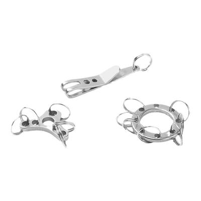 包邮夹钥匙环套装edc钥匙扣扣