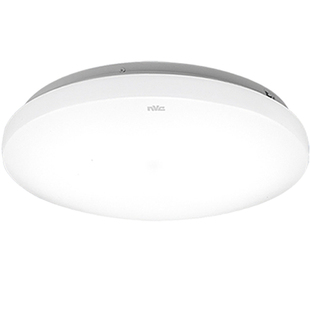 雷士照明LED吸顶灯圆形卧室灯超薄卫生间阳台储物间面包灯12W24瓦