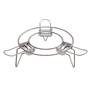 ARCLIBER304不锈钢厨房蒸架可伸缩蒸笼蒸锅支架隔水架子蒸煮垫架