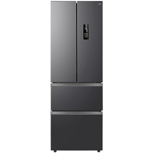 美的华凌326升法式多门四门电冰箱一级家用小型变频风冷无霜