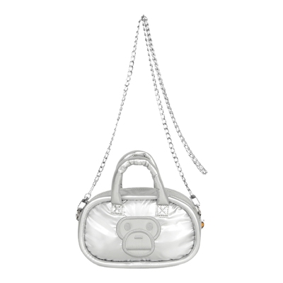 卡通小猴链条单肩包手提包两用