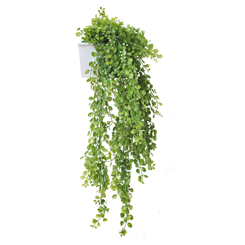 九思 仿真垂吊绿植 吊兰垂挂植物盆栽办公商铺装饰绿化盆景art357