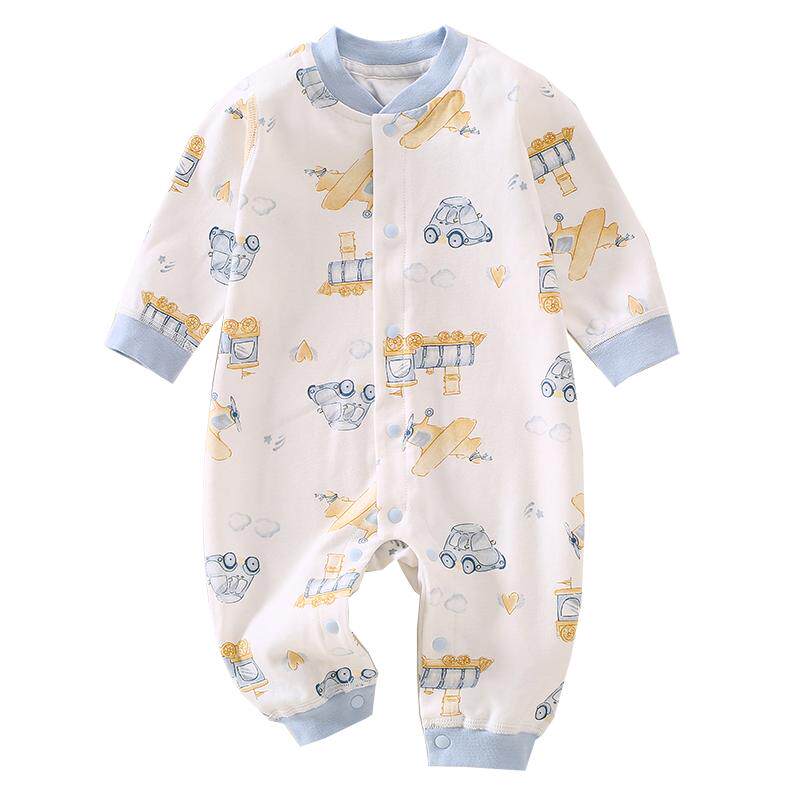 贝贝怡春秋婴儿连体衣纯棉A类新连身衣/爬服/哈衣