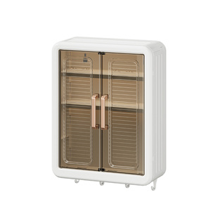 厨房置物架壁挂式免打孔调味料架酱油醋墙上挂壁调味品收纳置物柜