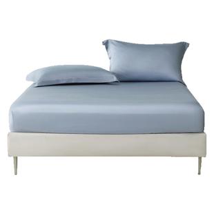 水星家纺60支兰精天丝™床笠单件莱赛尔加高床垫套子素色简约轻奢