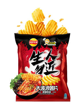 70g8口味组合大波浪薯片新包装