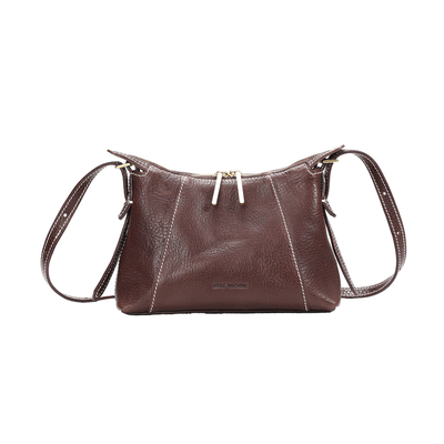 HALFWORK头层牛皮通勤托特包