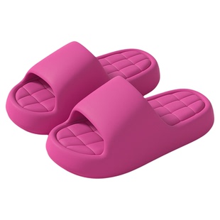 4双厚底凉拖鞋女2026新款室内家居四季家用招待客人浴室防滑男夏