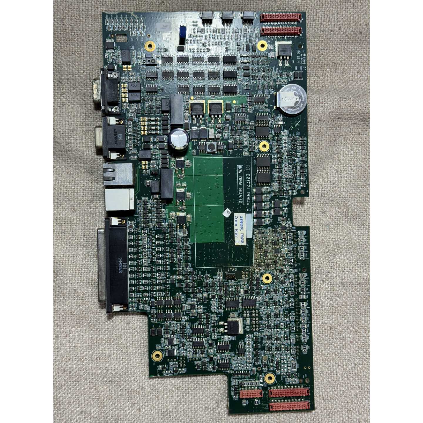 SPI激光发生器主板，拆机件，PT-E01721工业主板，带