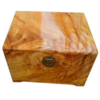 香樟木盒木盒中式榫卯广源记送锁