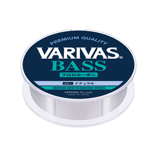 日本VARIVAS瓦里瓦斯Bass高性能氟碳钓线远投鲈鱼鲫鱼路亚矶钓线
