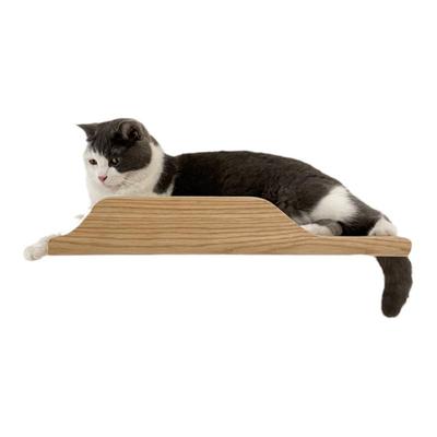 HA猫爬架墙壁式跳台玩具猫窝一体