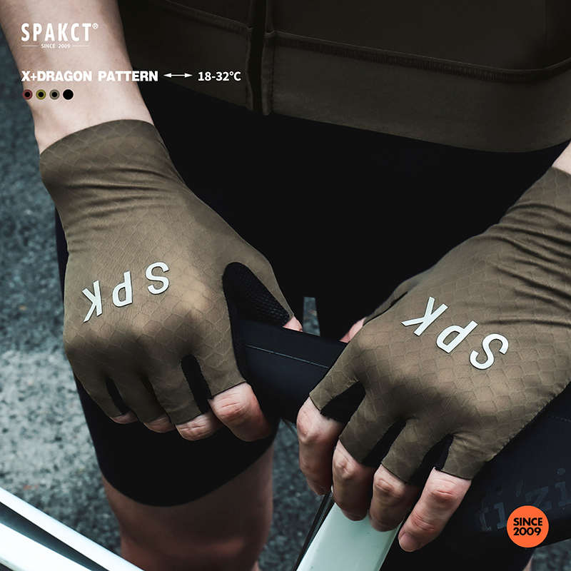 思帕客专业骑行手套男自行车公路车半指减震夏季薄款透气手套女