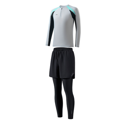 长袖游泳衣男款浮潜水