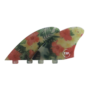 UPSURF玻纤K2尾舵户外冲浪配件Double Tabs花布尾鳍surfboard fin