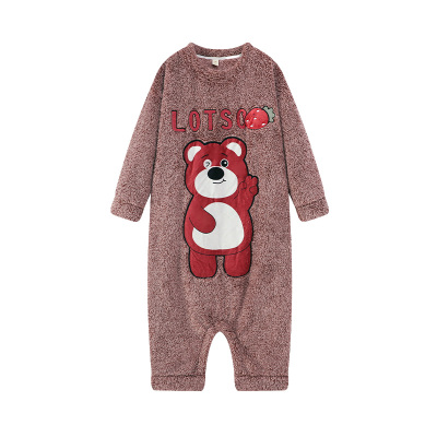 猫人女童珊瑚绒家居服