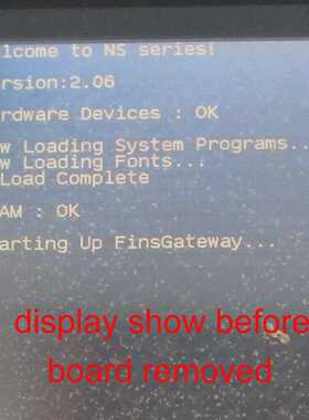 Omron NS12-TS00 NS12-TS01 0938010-2C PCB