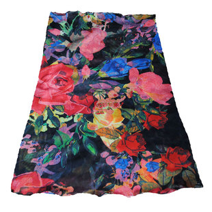 围脖女套头脖套假领子春夏防晒保暖百搭护颈椎仿真丝网眼小丝巾女