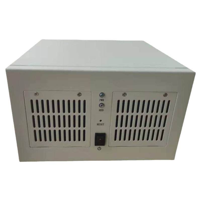 壁挂式工控机箱ITX主板安防设备多串口1U-FLEX电源可定制非标机箱
